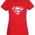 Shirt supermama rood
