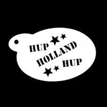 Schmink sjabloon - Hup Holland Hup