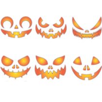 Herbruikbare statische raamsticker Monsters