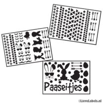 DIY Stickers Pasen