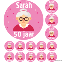 Stickerset - Sarah