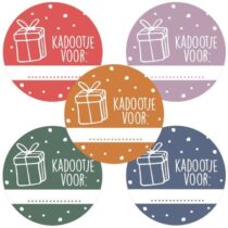 Stickers - Kadootje voor... | 10 stuks