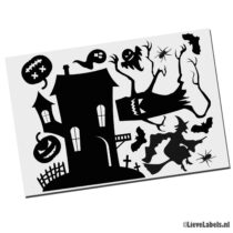 Raamsticker Halloween – herbruikbaar