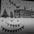 Raamsticker Kerst Transparant