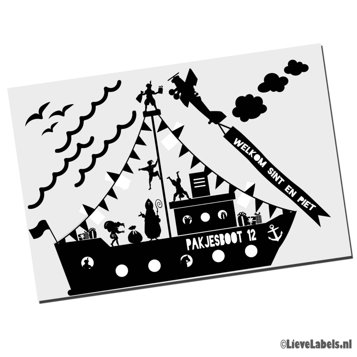 Basisset Sinterklaas Pakjesboot