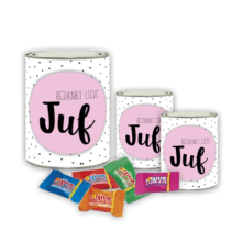 Cadeaublik - Bedankt lieve Juf