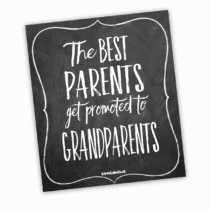 Wijn etiket - Grandparents