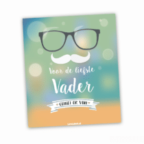 Fles etiket - Voor de liefste vader