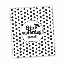 Fles etiket - Fijne Vaderdag