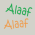 Herbruikbare statische raamsticker - Alaaf Groen/Oranje