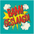Statische Raamsticker - BAM Geslaagd!