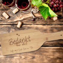 Borrelplank - Bedankt voor alles!