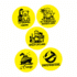 Statische raamstickers - Zomerspelen thema's