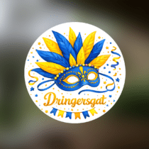 Statische raamsticker - Dringersgat