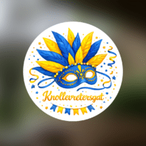 Statische raamsticker - Knollevretersgat