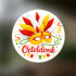 Statische raamsticker - Oeteldonk