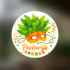 Statische raamsticker - Peeënrijk