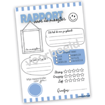 Rapport voor de meester